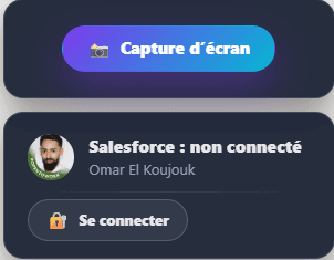 Bouton capture LinkedIn