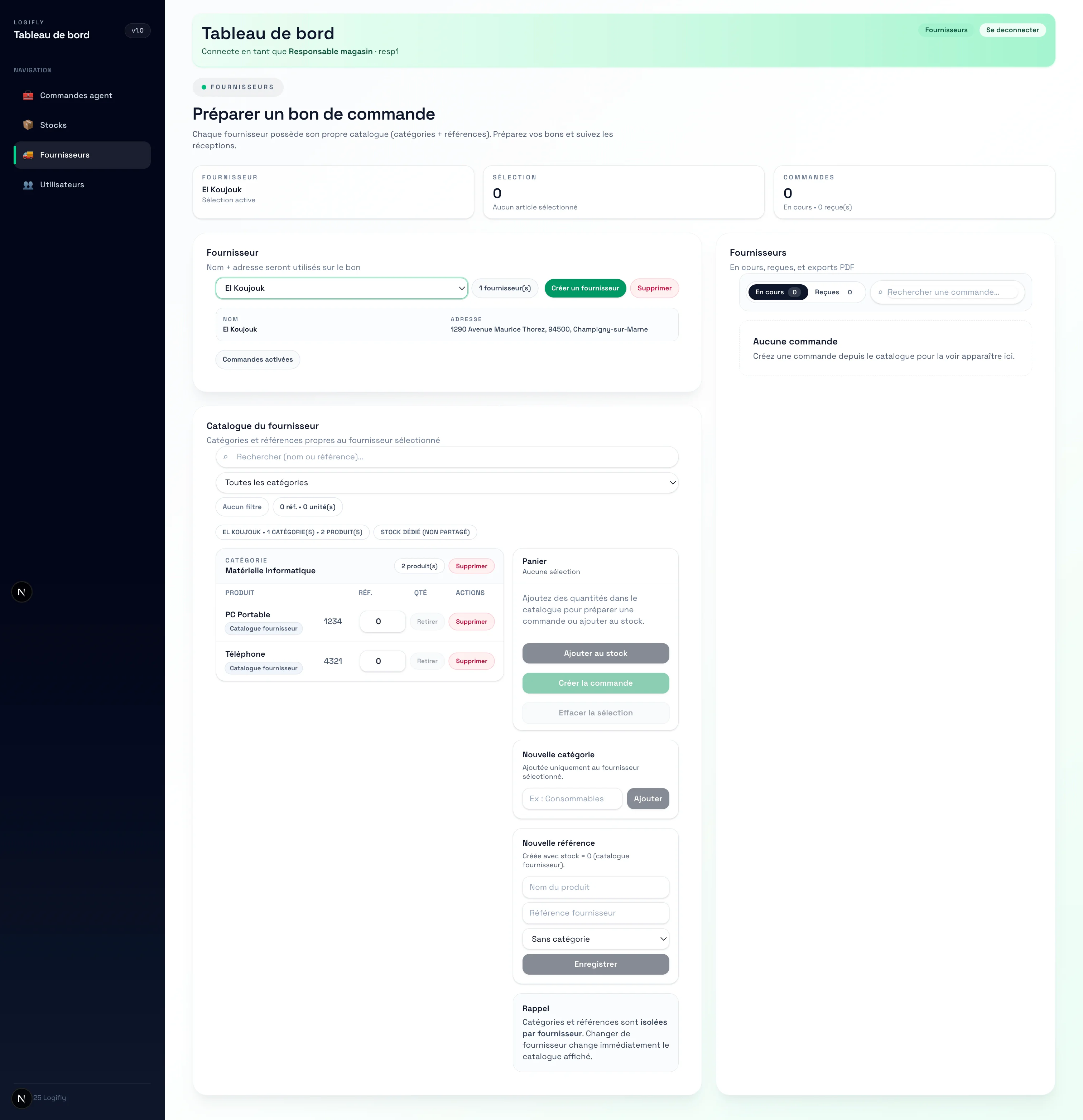 Supplier Order Management