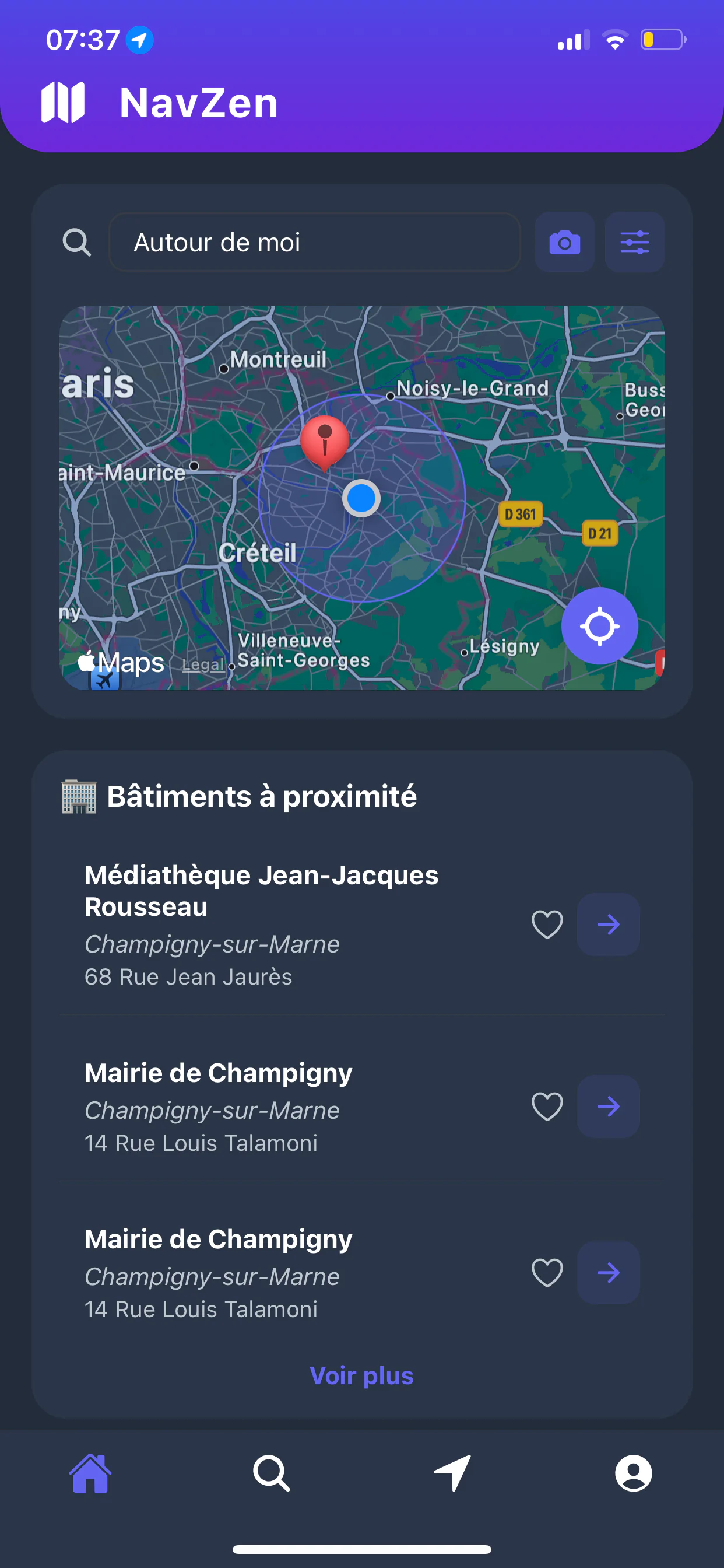 Home Interface
