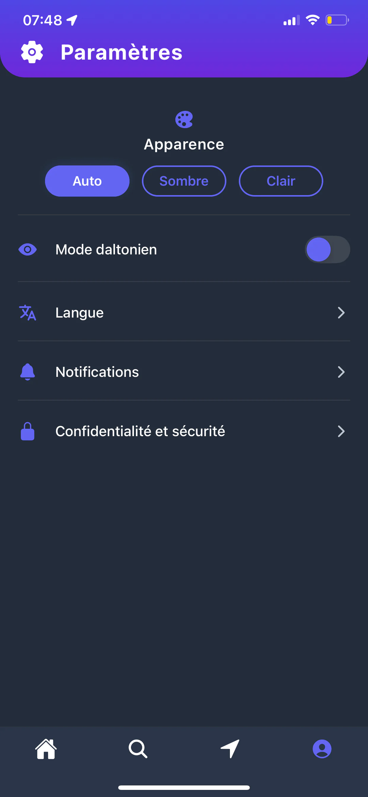 Settings