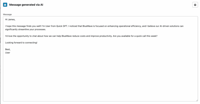 Composant qGPT-GenerateText